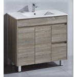 SH32-P2 PVC 900 Free Standing Ensuite Vanity Cabinet Only
